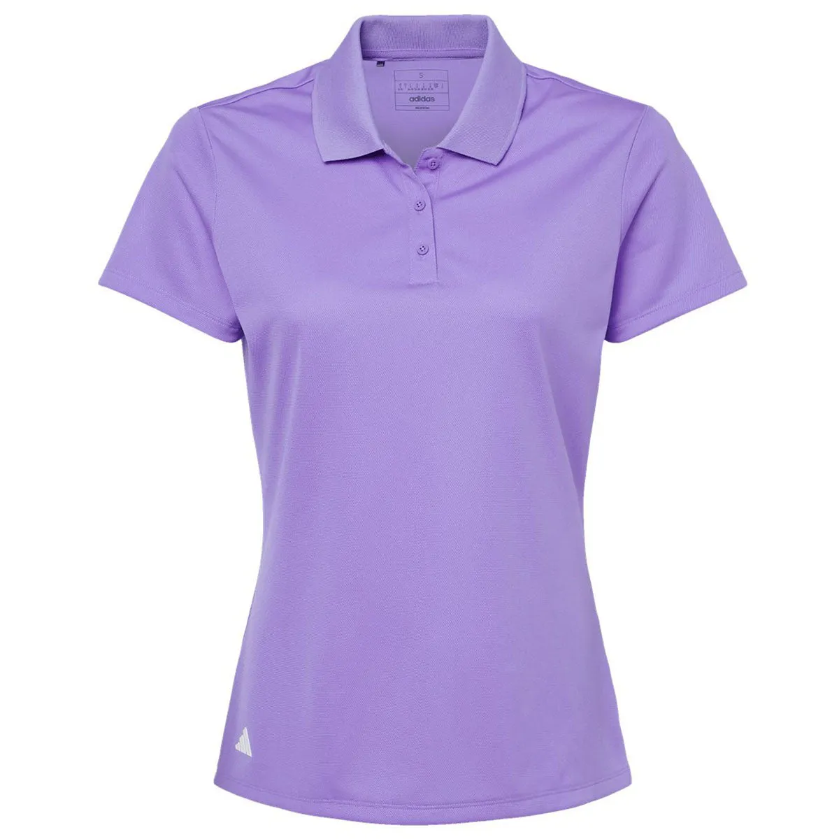 Adidas Women's Light Flash Purple Basic Sport Polo