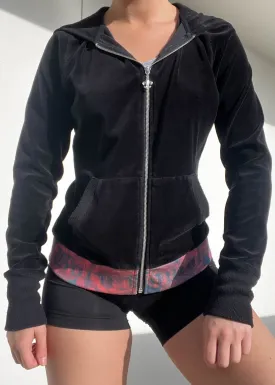 Bishop Y2k Velour Jacket (S)