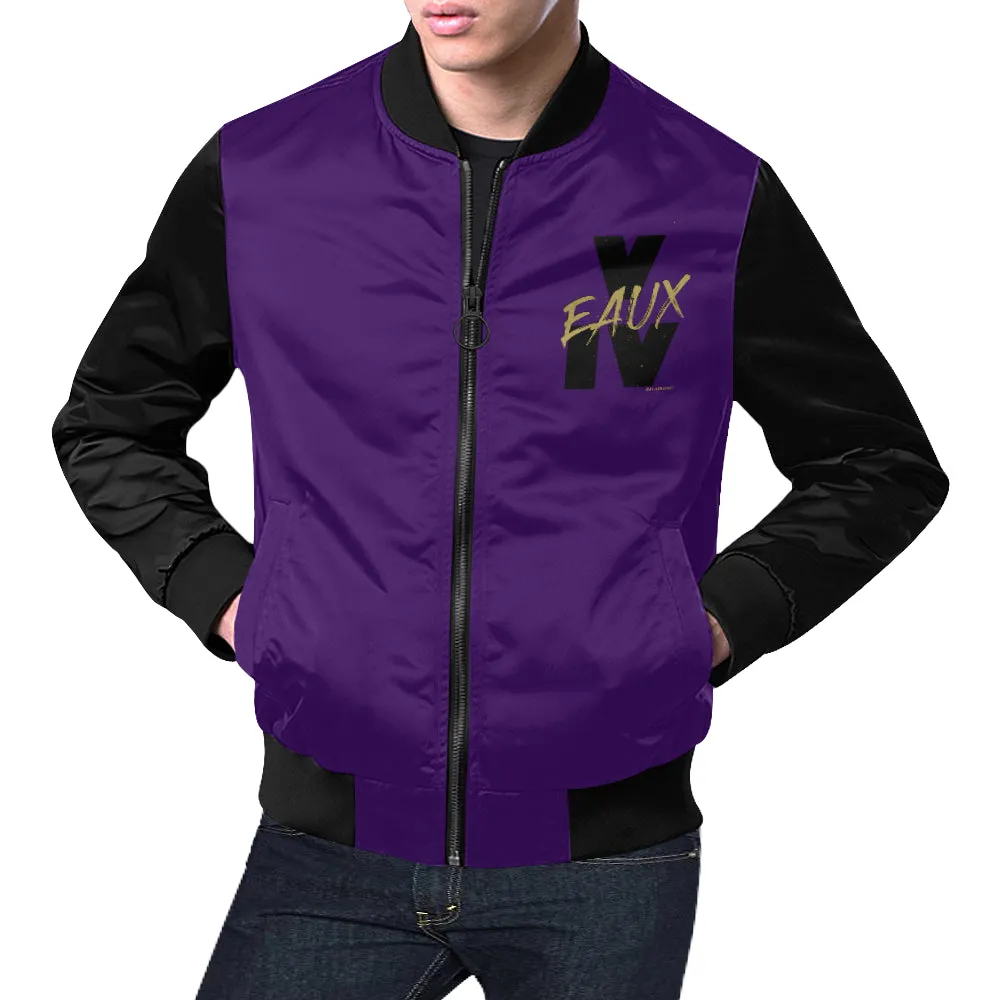 BLACK/GOLD FIVE EAUX FEAUX JACKETS