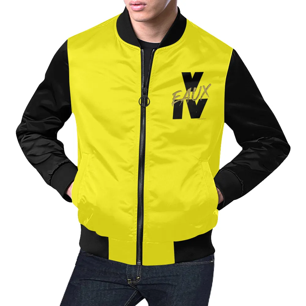 BLACK/GOLD FIVE EAUX FEAUX JACKETS