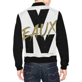 BLACK/GOLD FIVE EAUX FEAUX JACKETS