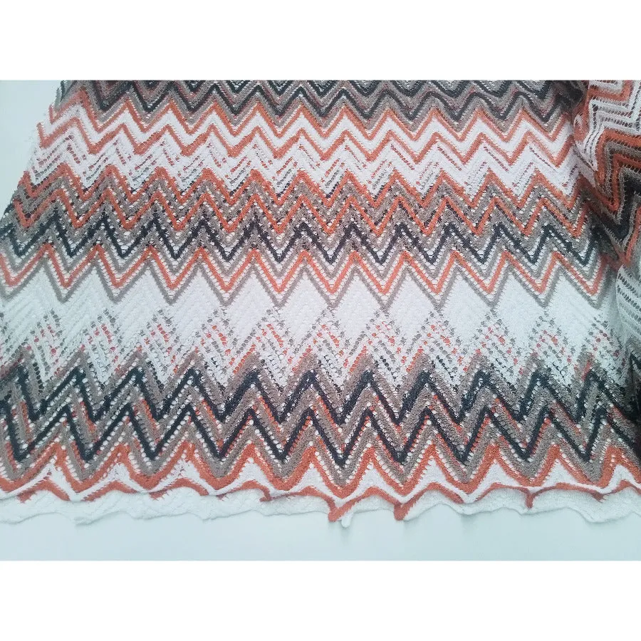 Carina- chevron knit - sold by 1/2mtr