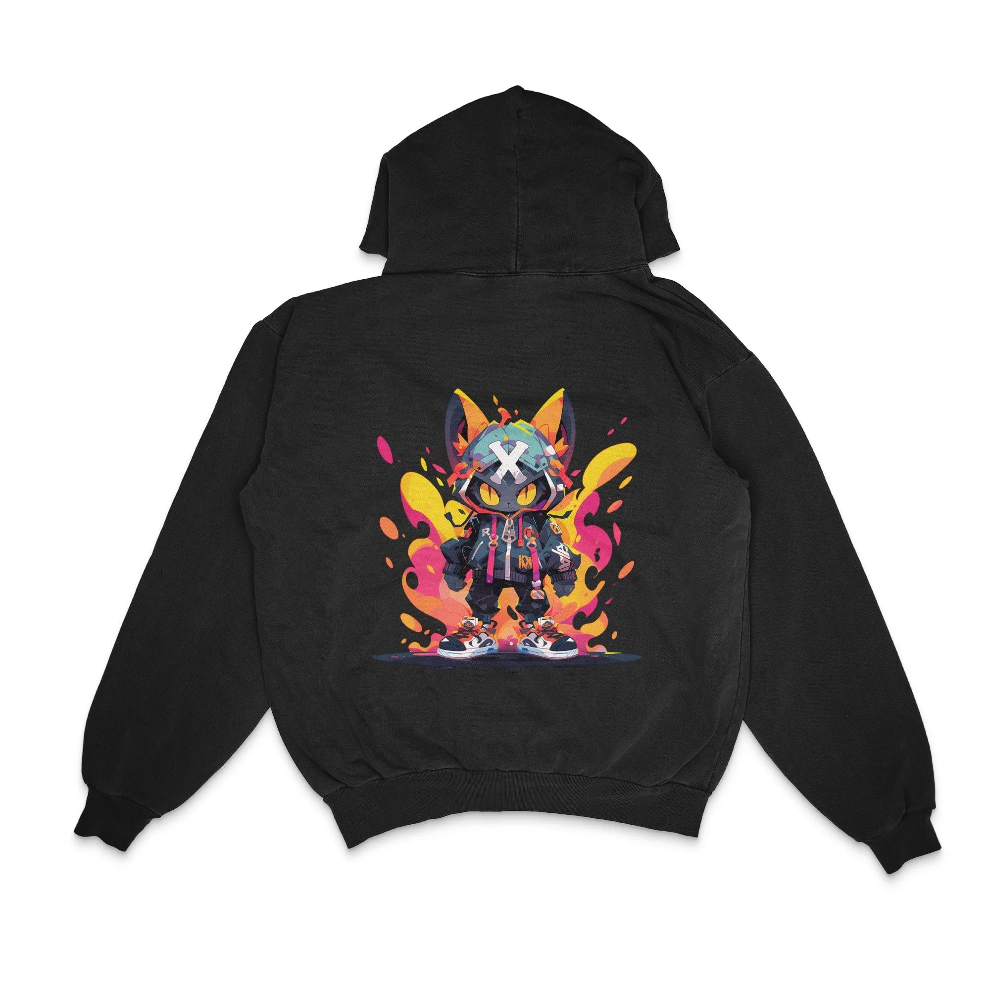 Cartoon Cat Hypebeast Attire