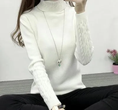 Cashmere Knitted Women Sweater And Pullover