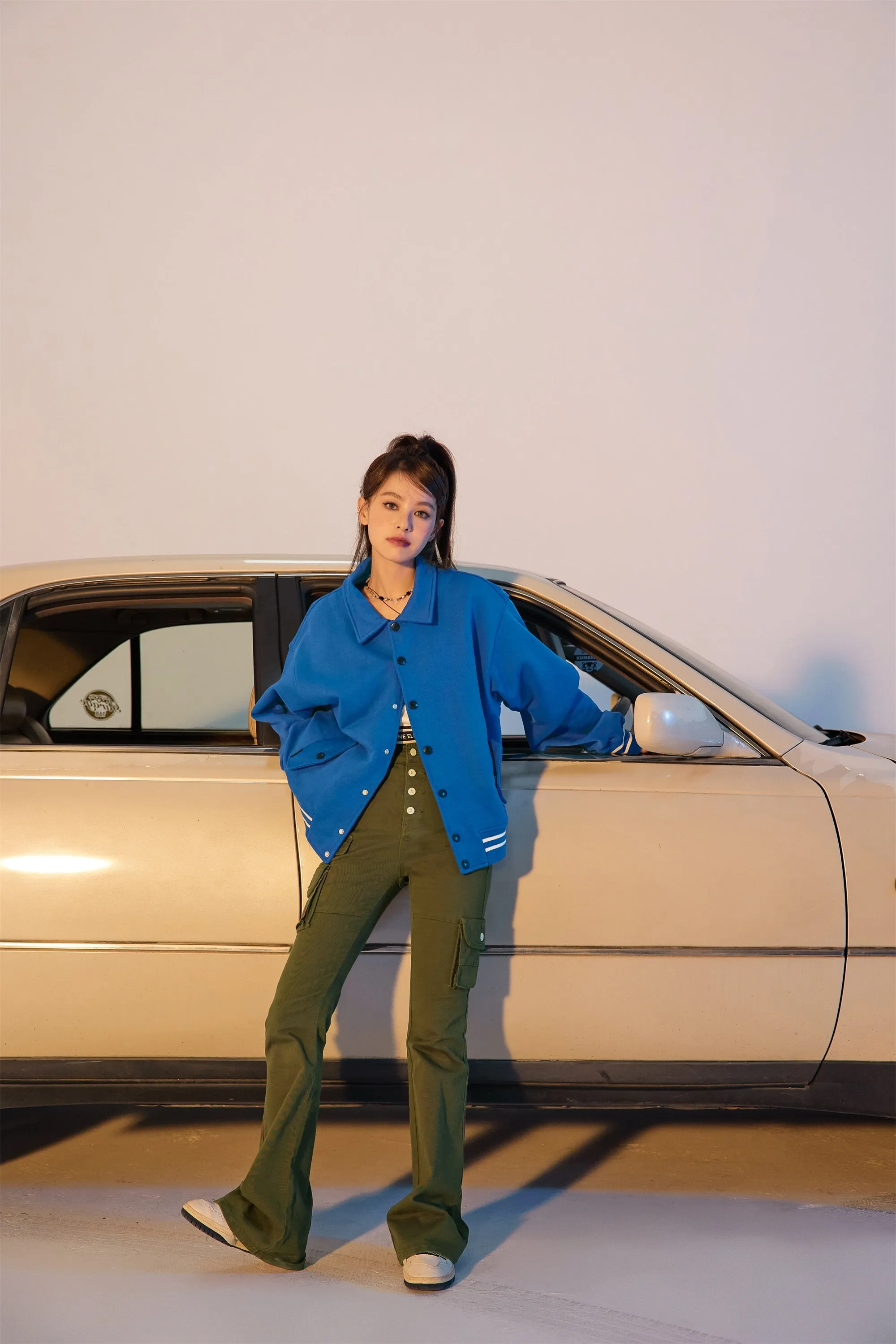 Casual Collar Long Sleeve Outer Jacket