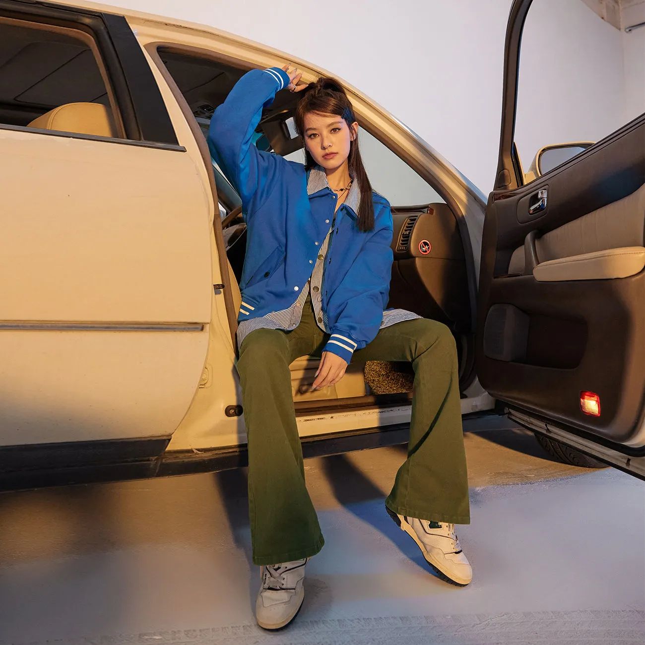 Casual Collar Long Sleeve Outer Jacket