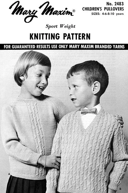 Children's Pullovers Pattern