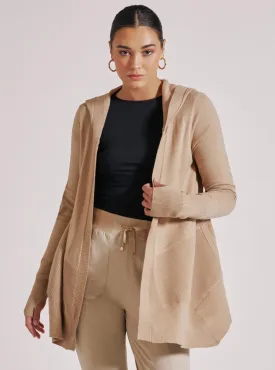 Cropped Portola Cardigan - Irish Cream