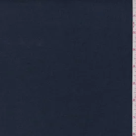 Deep Ocean Blue Brushed Stretch Jacketing Fabric