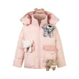 Doozoo Everywhere Down Jacket in Pink