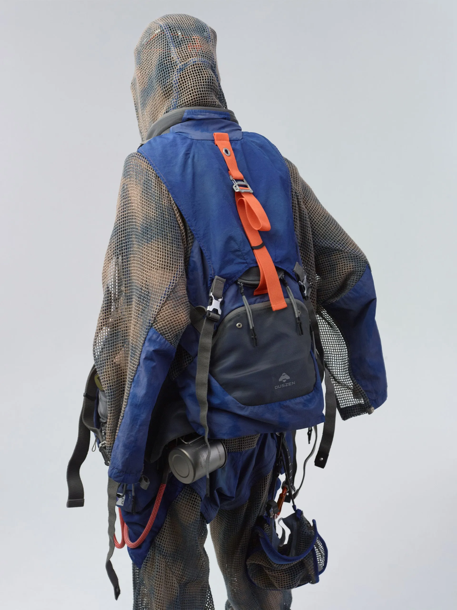 Edgeologist / Mesh Geo-Cargo Parka