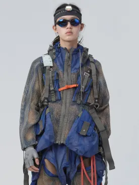Edgeologist / Mesh Geo-Cargo Parka