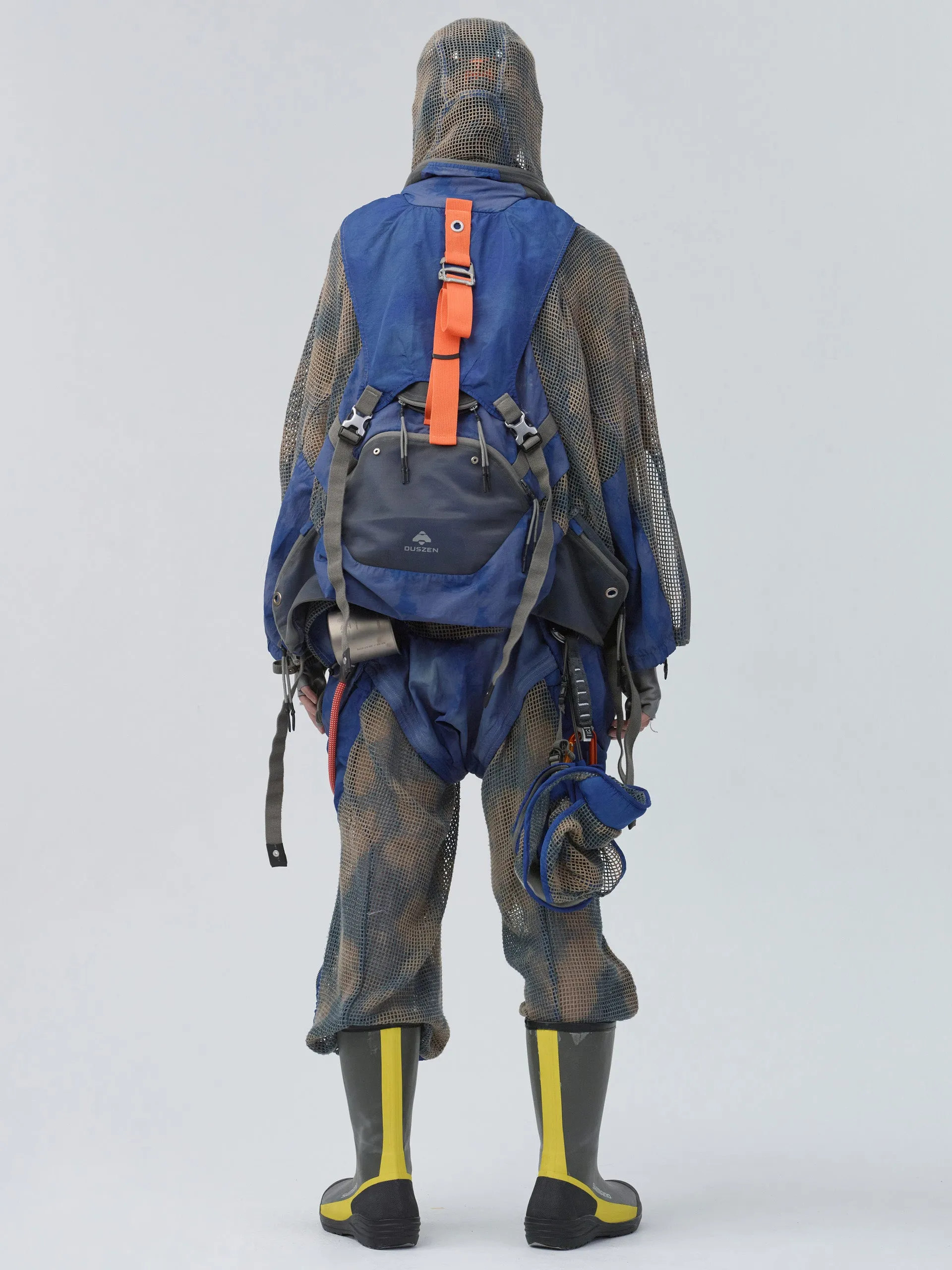 Edgeologist / Mesh Geo-Cargo Parka