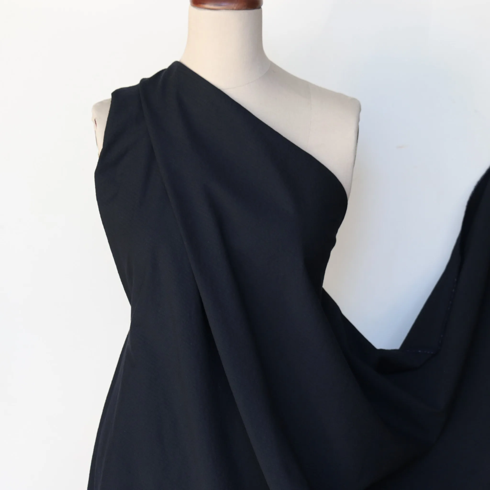Ferla Check Seersucker Wool/Cotton