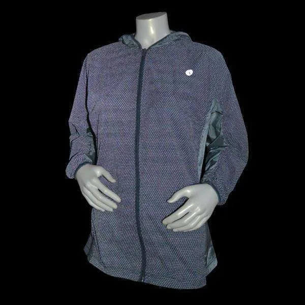 FINAL SALE: Women's FeatherLITE Reflective Hooded Nylon Packable Jacket in Graphite