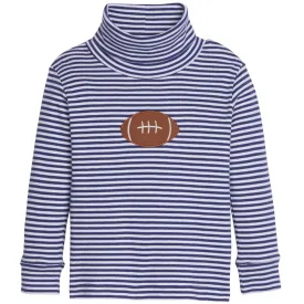 Football Applique Turtleneck