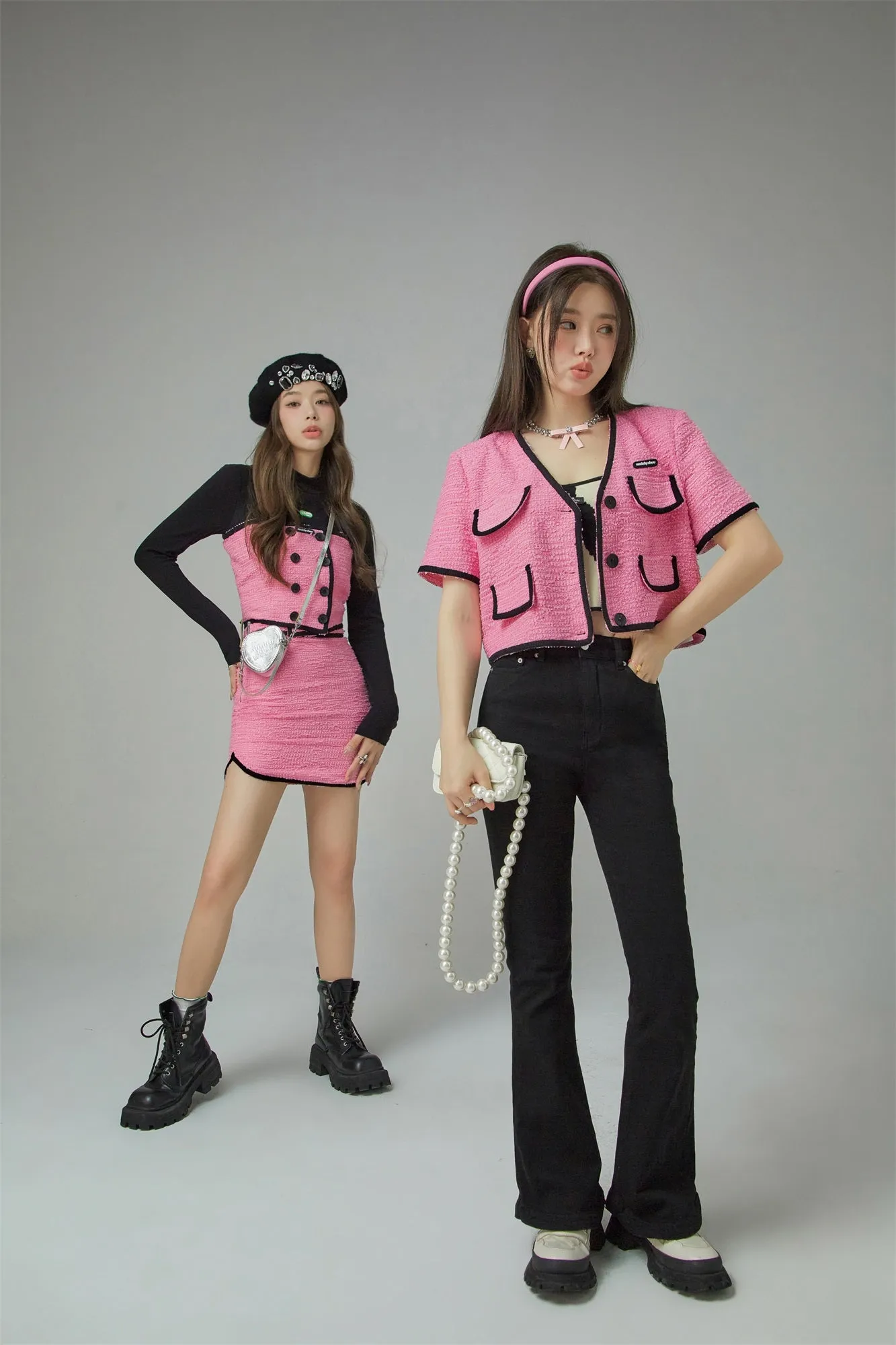 Forever Beautiful Pink Short Outer Jacket