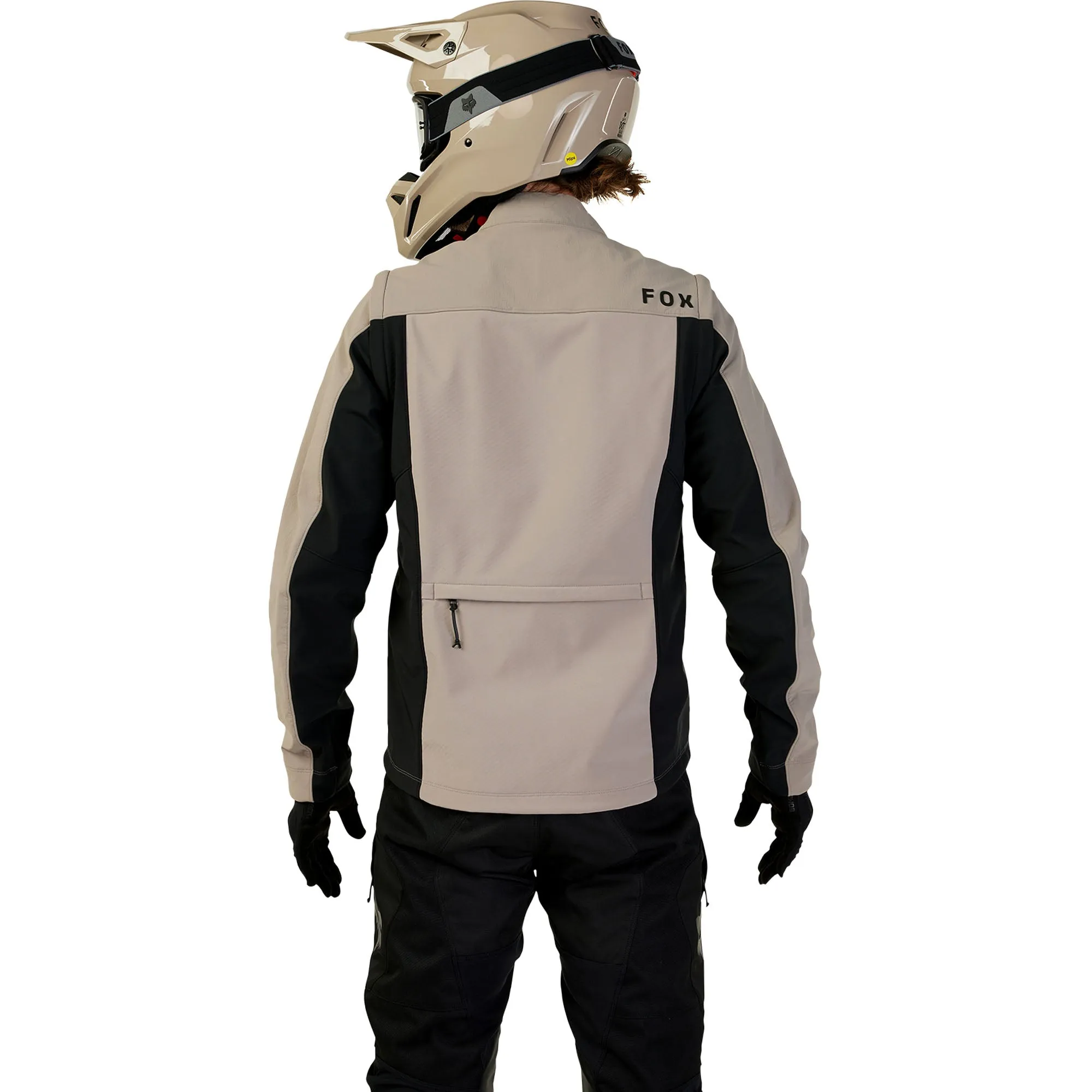 Fox Racing Ranger Off Road Softshell Offroad Jacket Taupe Brown