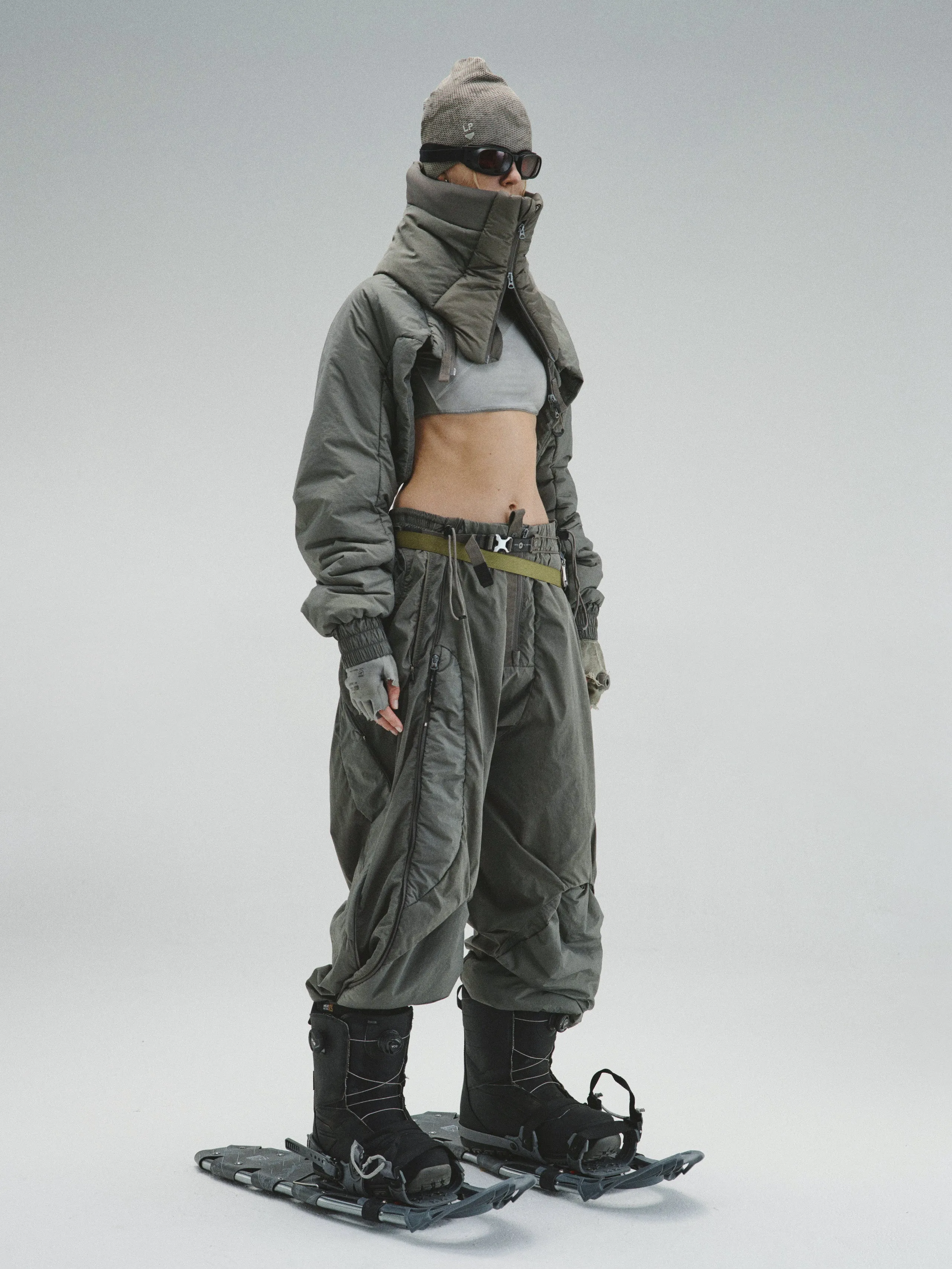 GOB / A5_06 - Dual-Module Bionic Domeback DWR-Coated Padded Jacket [Modular Two-Piece Set]