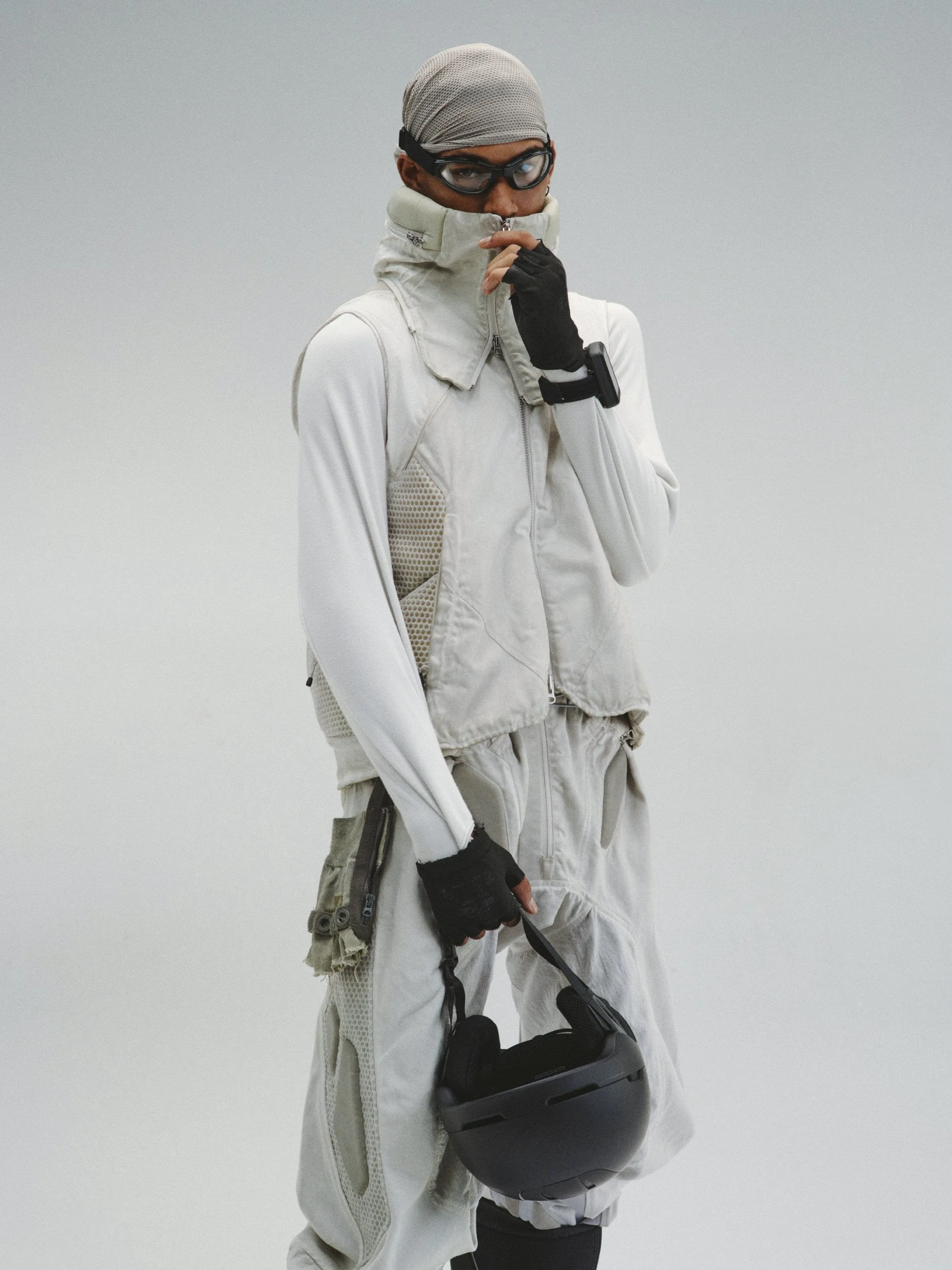 GOB / X3_12-Bionic Exposed Cartilage Dual-Form Jacket