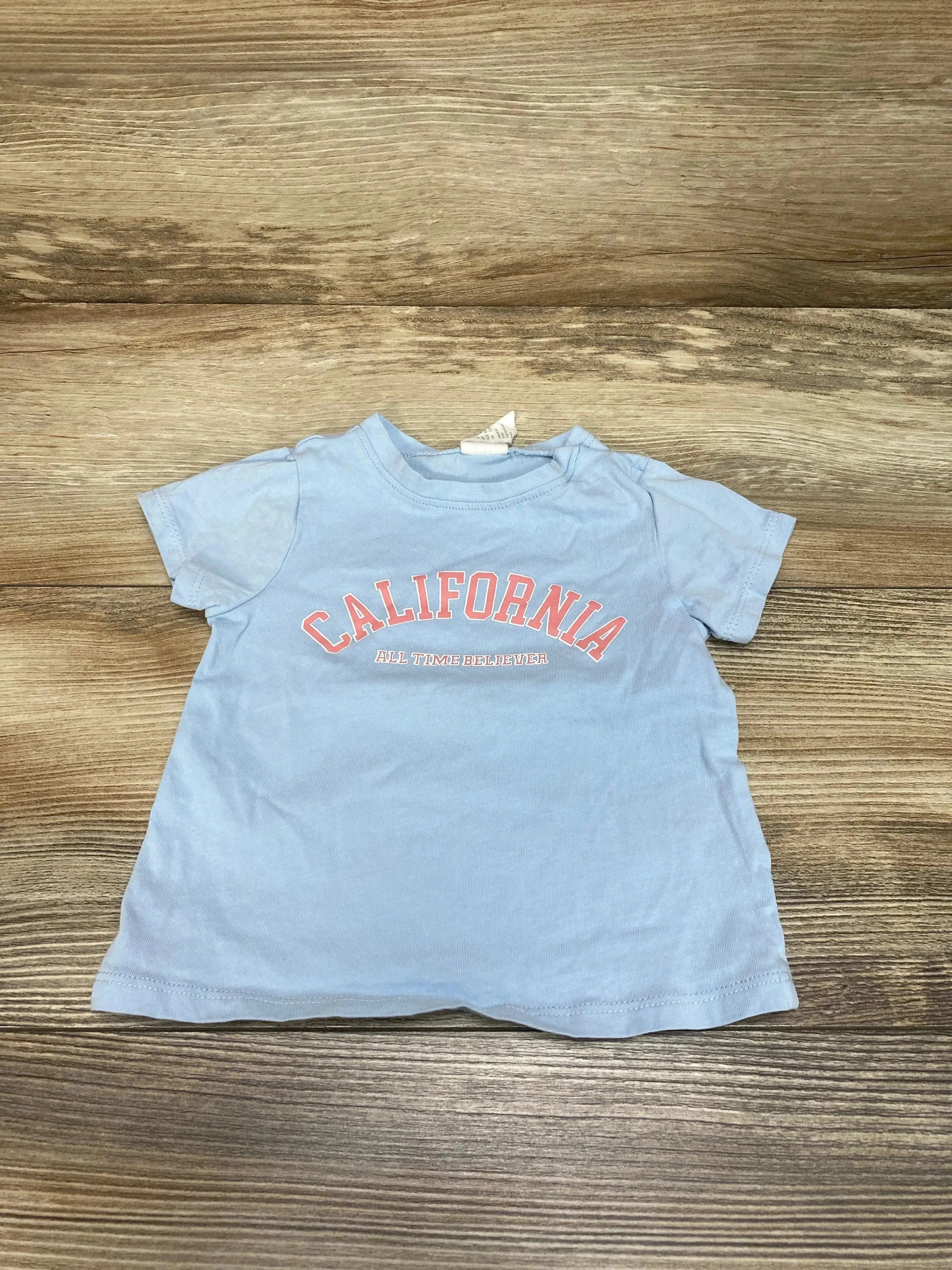 H&M Blue California Shirt sz 6m