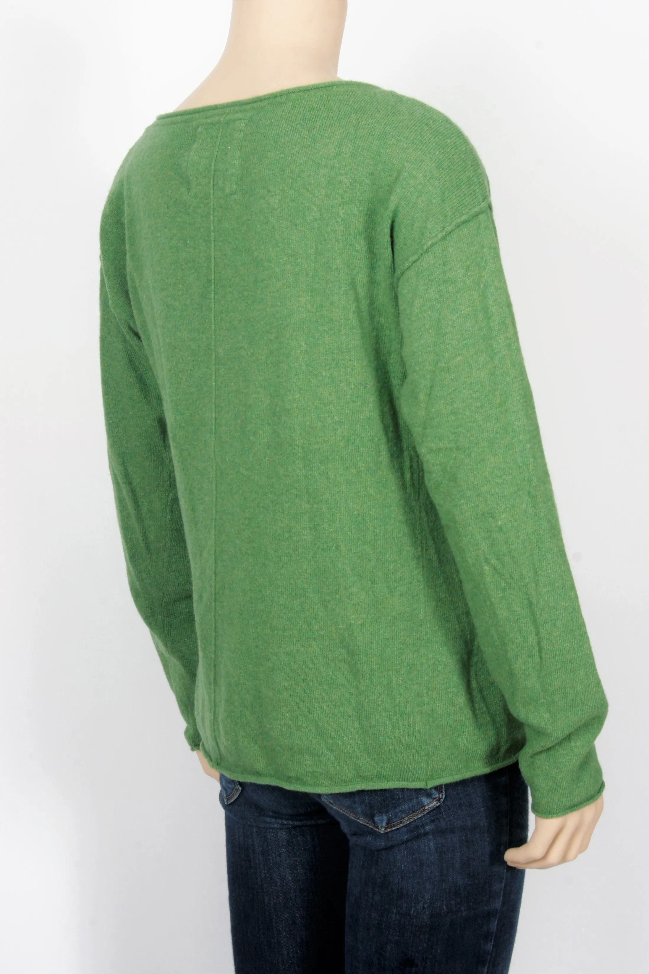 H&M L.O.G.G. Green Sweater-Size Small