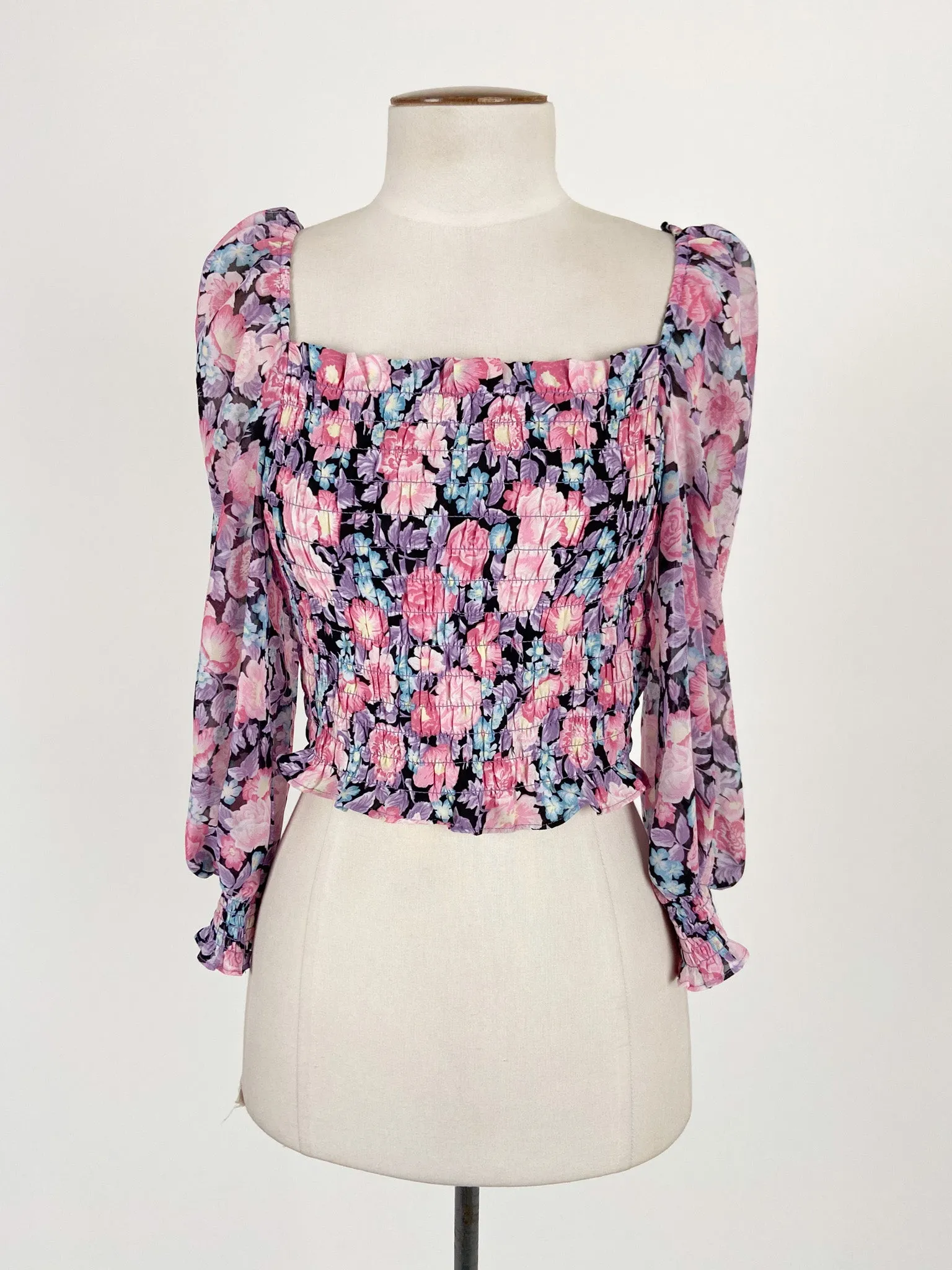 H&M | Multicoloured Casual Top | Size XS