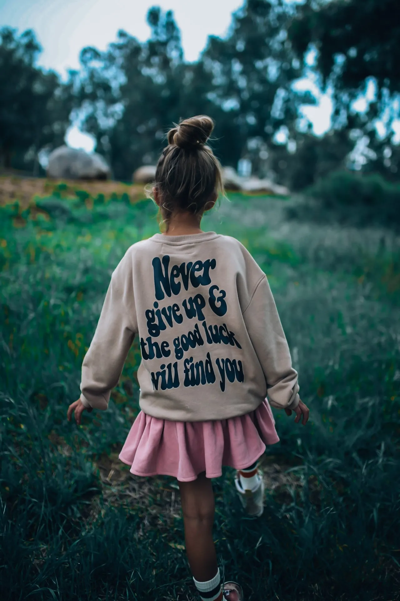 *IMPERFECT* FEELIN' LUCKY | oversized  drop shoulder | KIDS