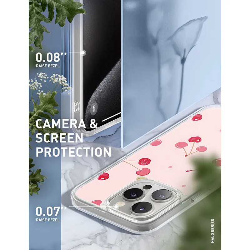iPhone 13 Pro Halo MagSafe Cute Phone Case - Cherry on Top
