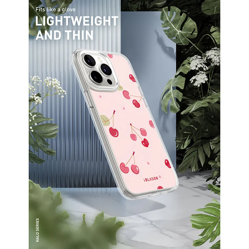 iPhone 13 Pro Halo MagSafe Cute Phone Case - Cherry on Top