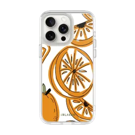 iPhone 15 Pro Halo MagSafe Cute Phone Case - Oranges