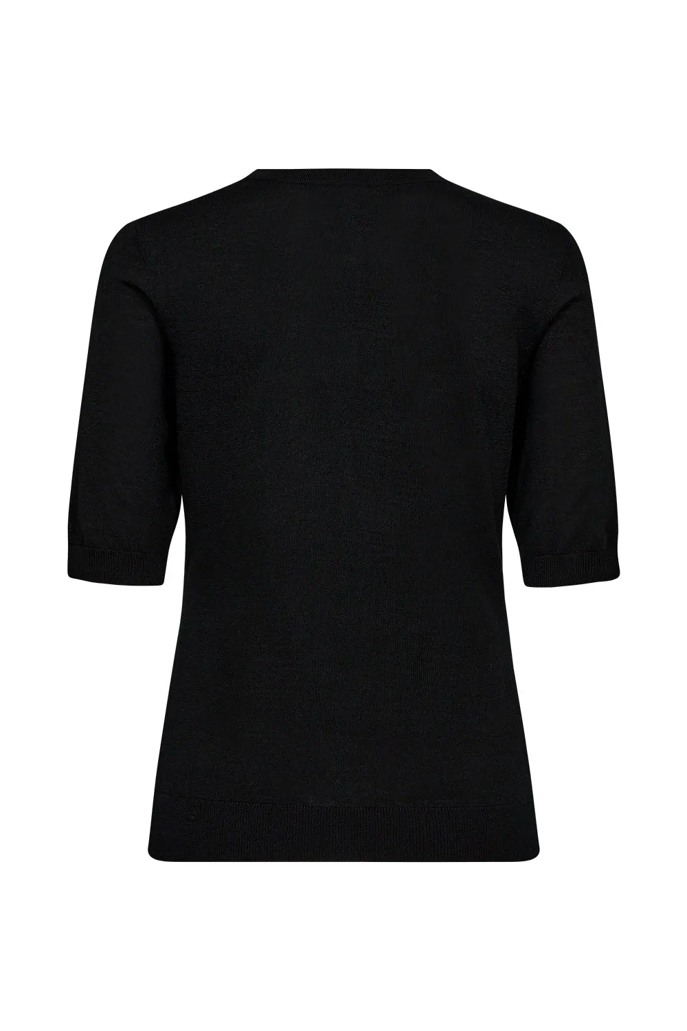 IVY-Essex SS O-neck Knit - Black