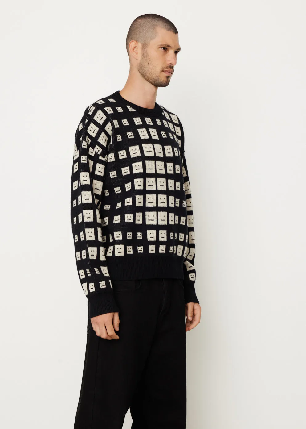 Kick Optical Knit Sweater