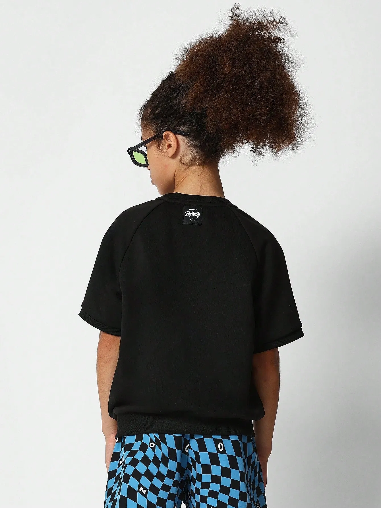 Kids Unisex Sweat Tee With Front Print