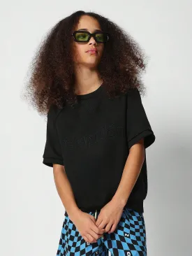 Kids Unisex Sweat Tee With Front Print