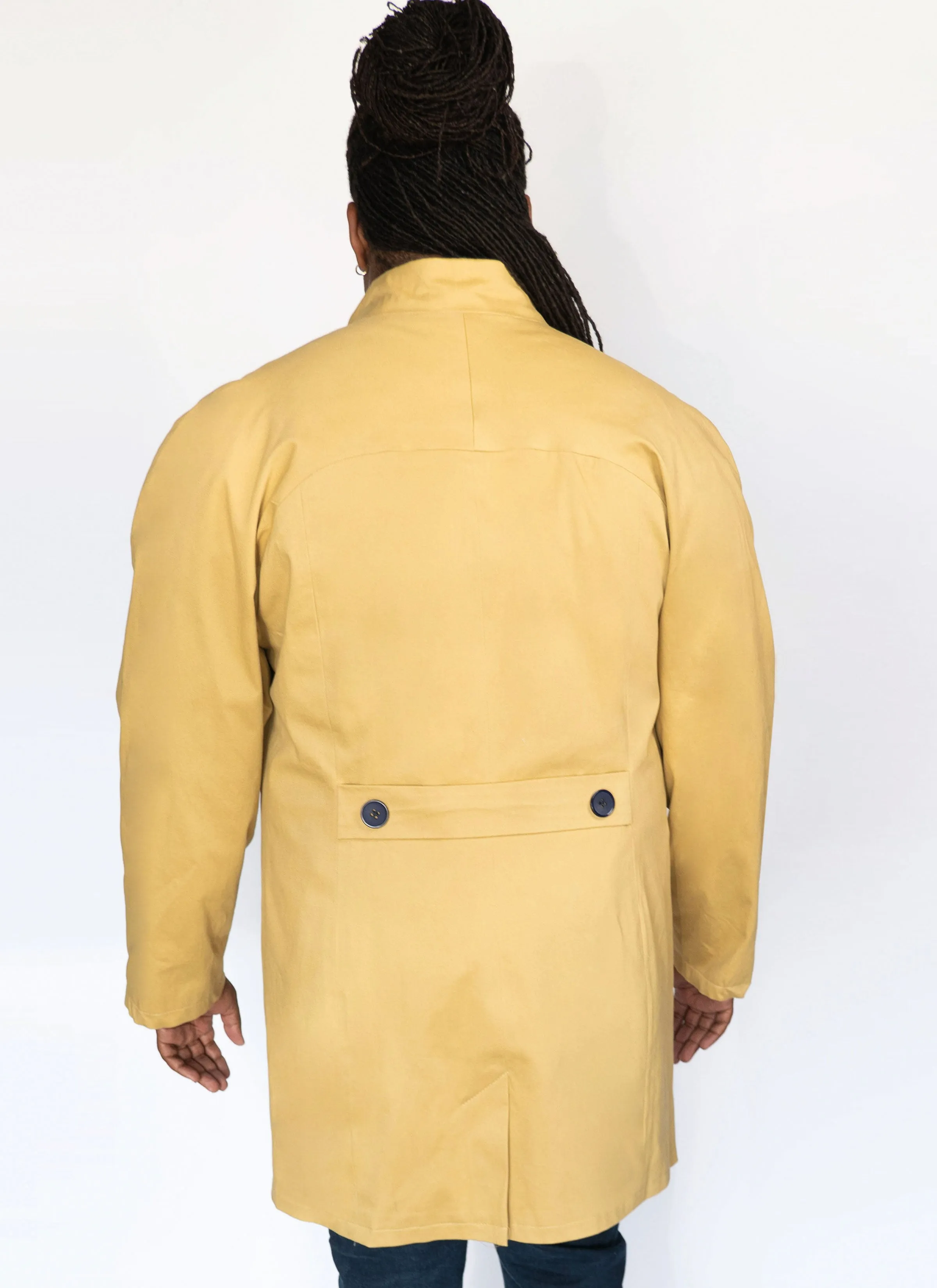 Know Me sewing pattern 2059 Men's Coat by Julian Creates