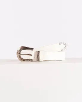 Lena Belt- White