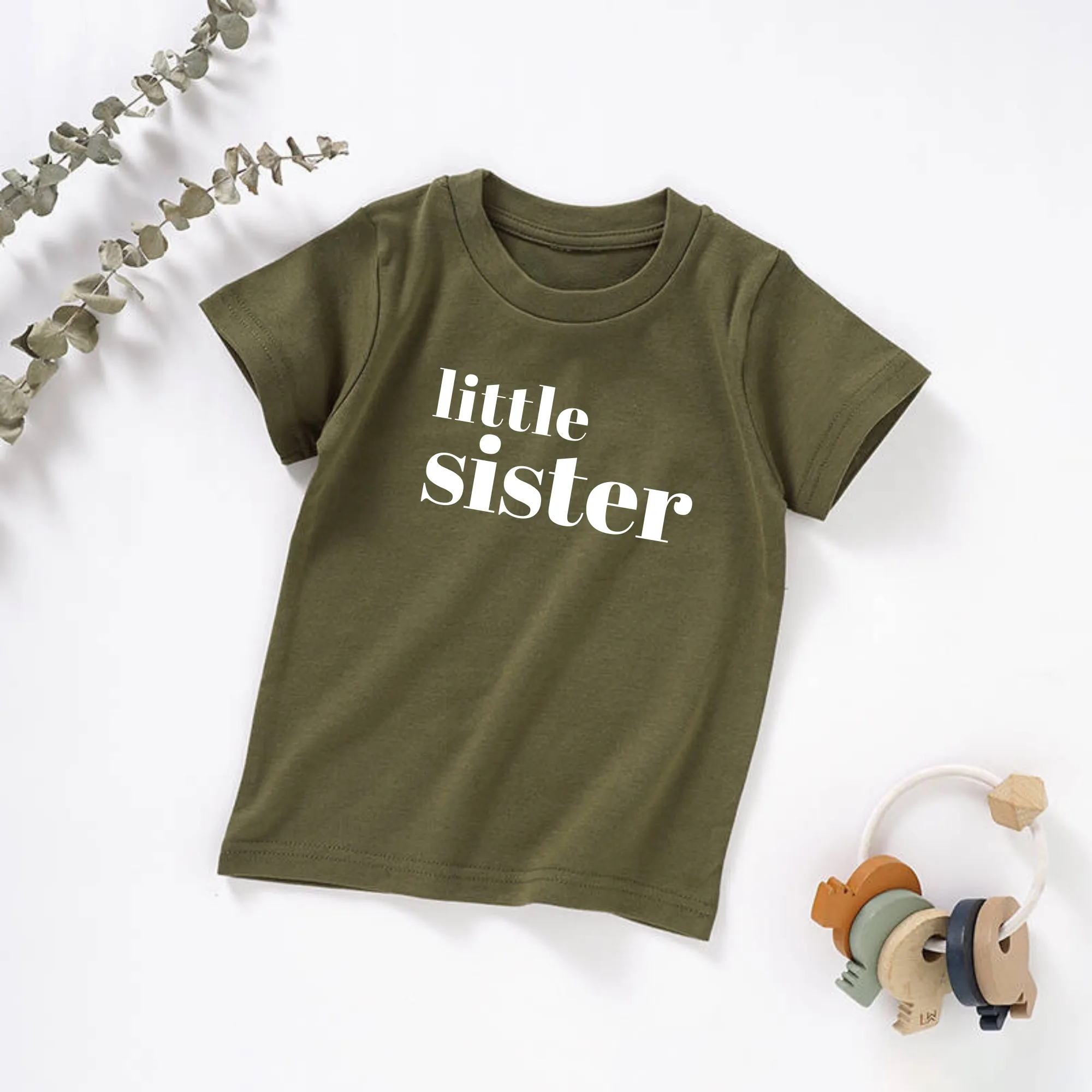 Little Sister Organic Toddler Tee