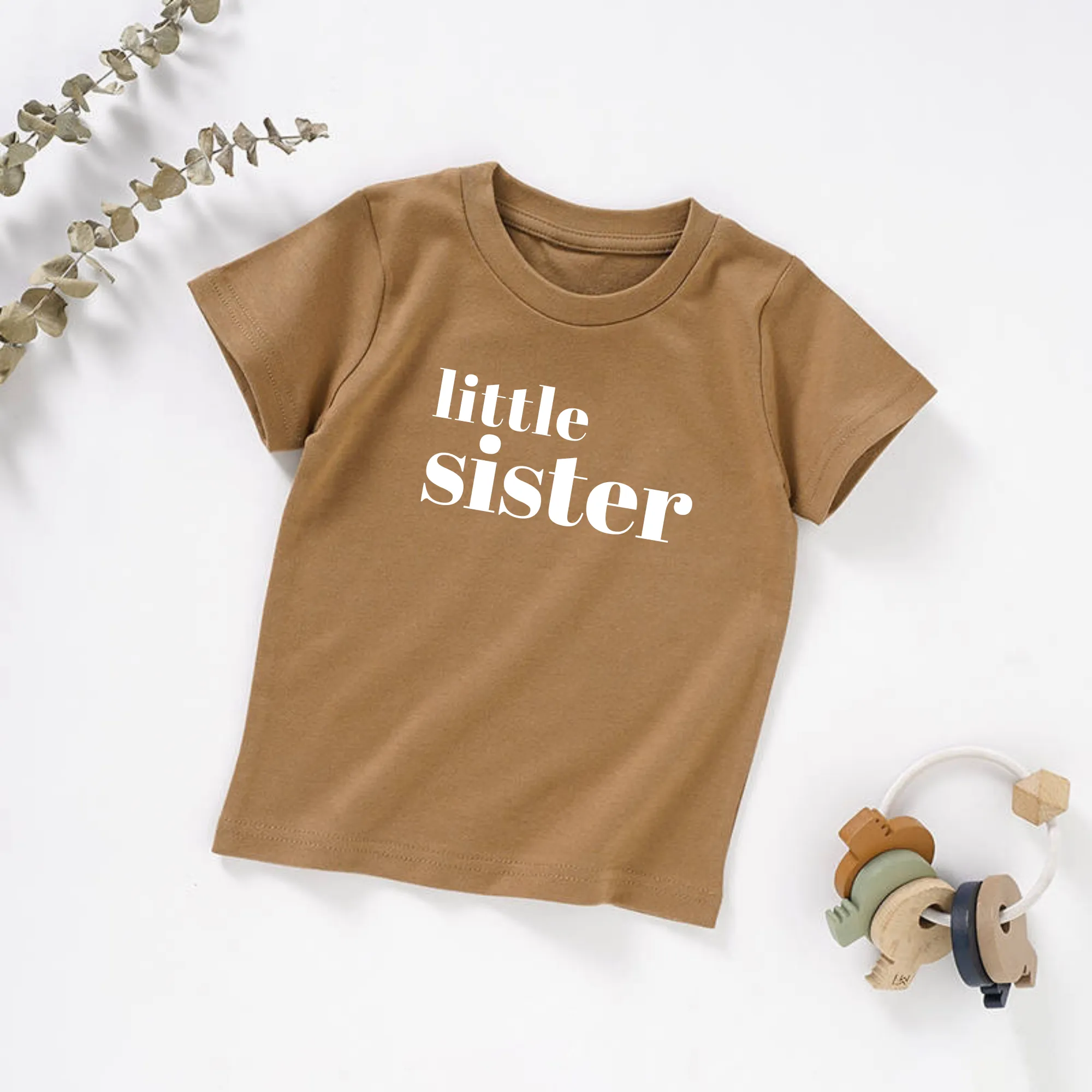 Little Sister Organic Toddler Tee