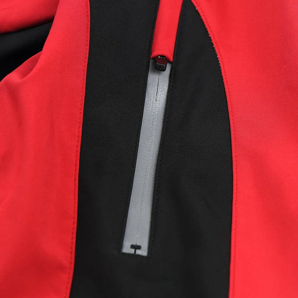 Lixada Men's Outdoor Cycling Jacket Winter Thermal Breathable Comfortable Long Sleeve Coat Water Resistant Riding Sportswear