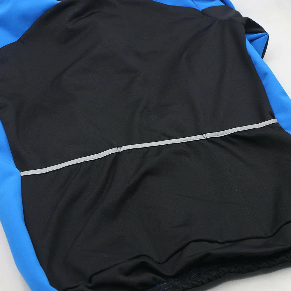 Lixada Men's Outdoor Cycling Jacket Winter Thermal Breathable Comfortable Long Sleeve Coat Water Resistant Riding Sportswear