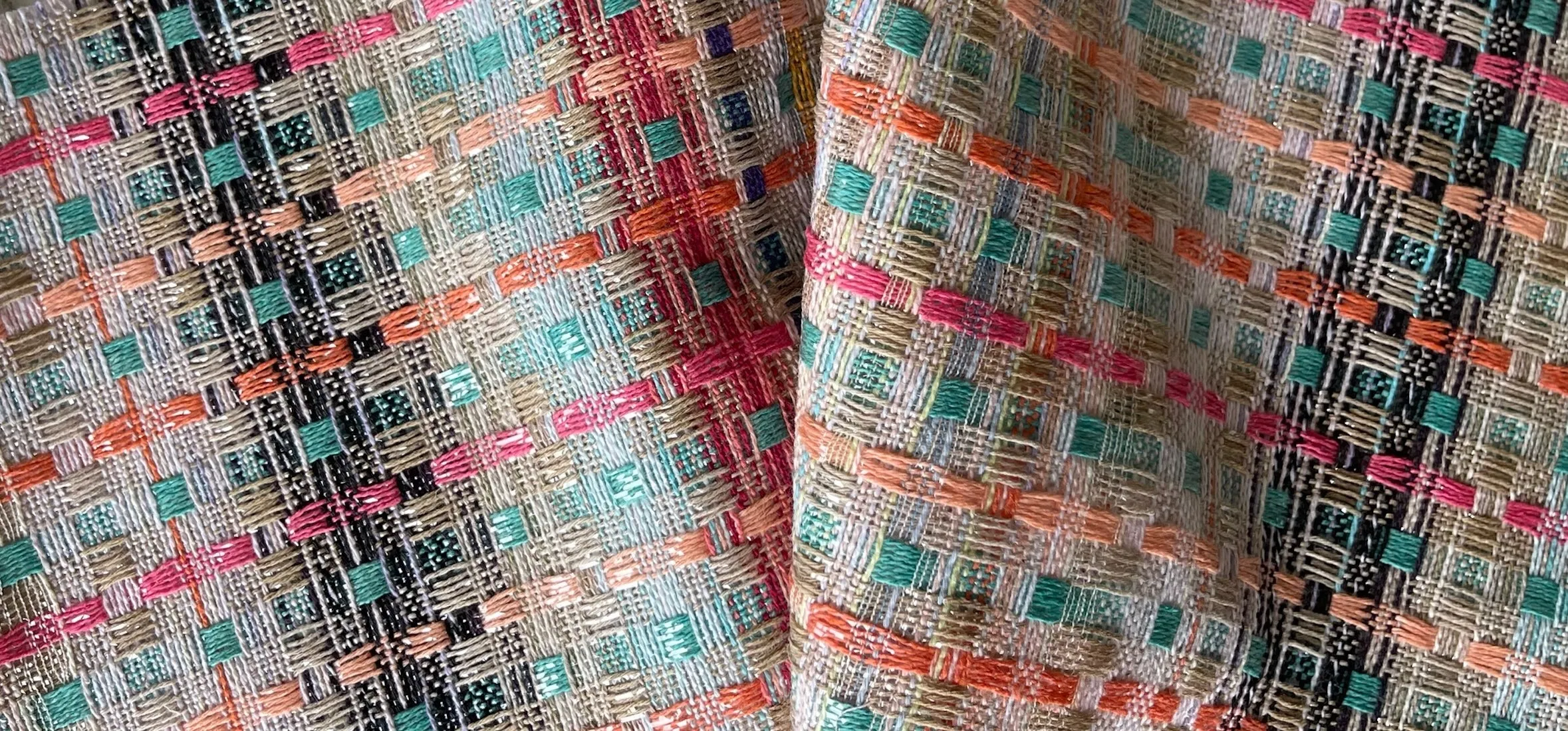 Mahlia Kent Silvery Riviera Stroll Wool Bouclé (Made in France)
