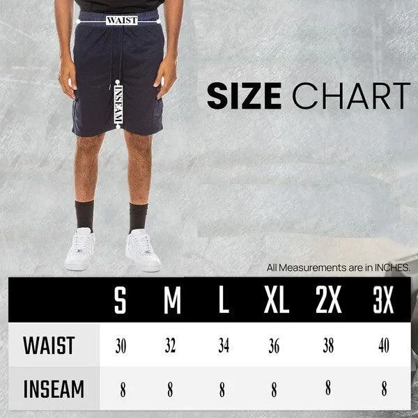Men's Heathered Activewear Shorts