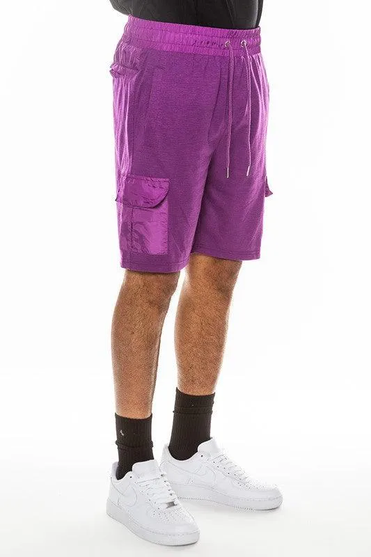 Men's Heathered Activewear Shorts