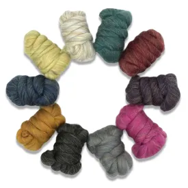 Merino Wool and Rainbow Nylon Blends - Glitzy