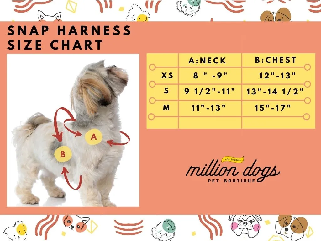 Moon & Star Snap Harness