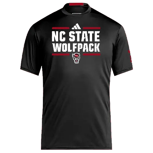 NC State Wolfpack Adidas Dassler Black T-shirt