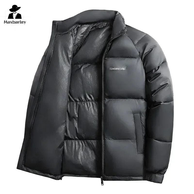 New Arrival Winter Unisex Jacket Fashion Classic Stand Collar Warm Cold Proof down Jacket