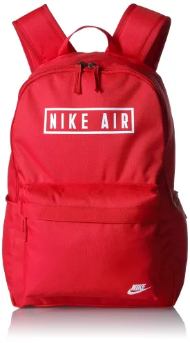 NIKE Heritage Backpack 2.0 Air Gfx, University Red/University Red, Misc