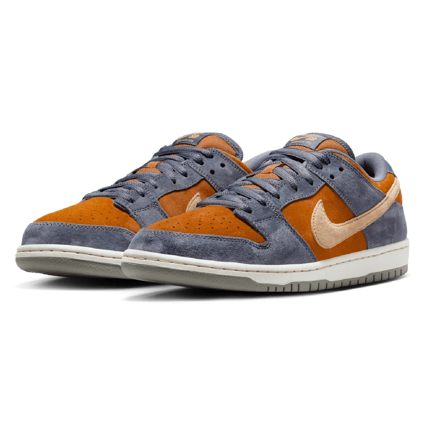 Nike SB Dunk Low Pro - Light Carbon / Sesame - Monarch - Summit White